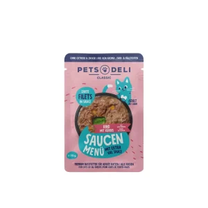Pets Deli Saucen Menü Rind mit Kürbis 70 g Must-Have